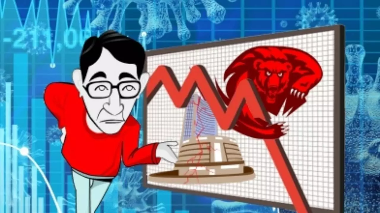 Stock market slips over 1 pc on profit booking after record rally Stock market slips over 1 pc on profit booking after record rally