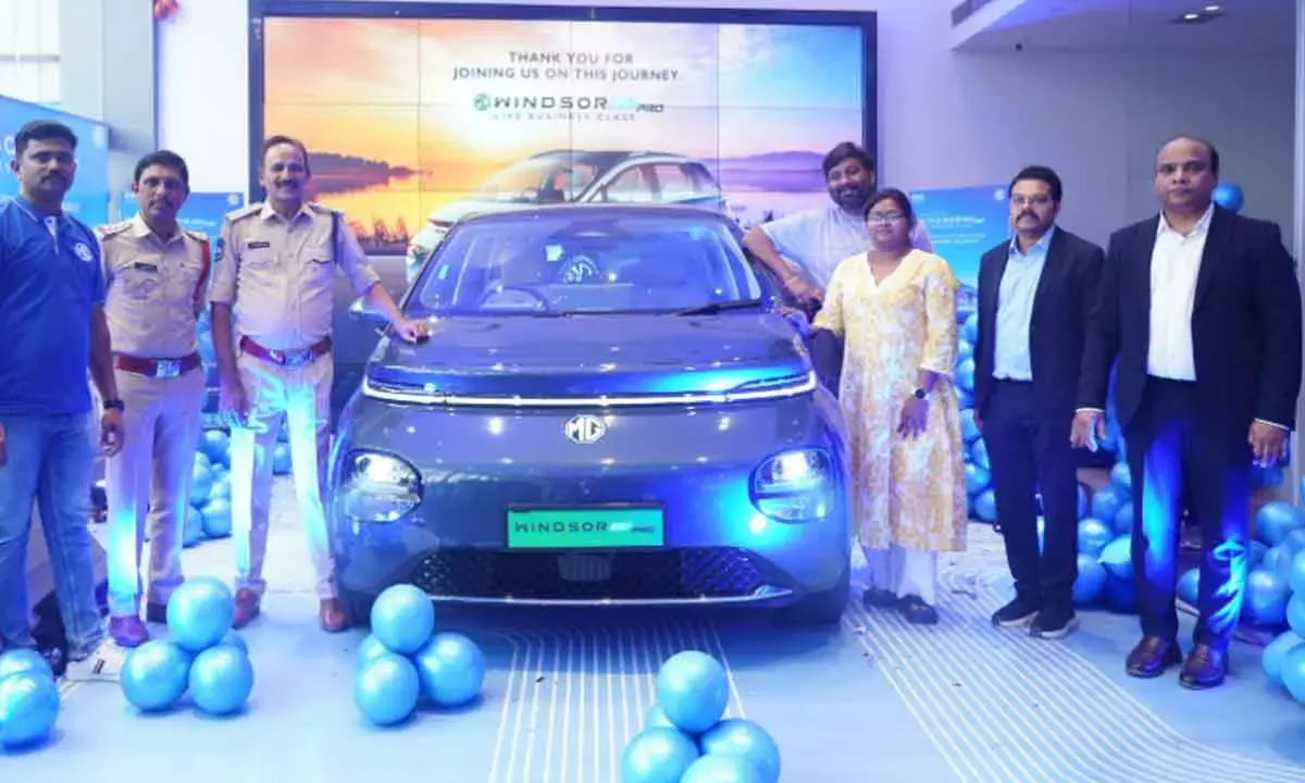PPS Motors launches MG Windsor Pro in Hyderabad