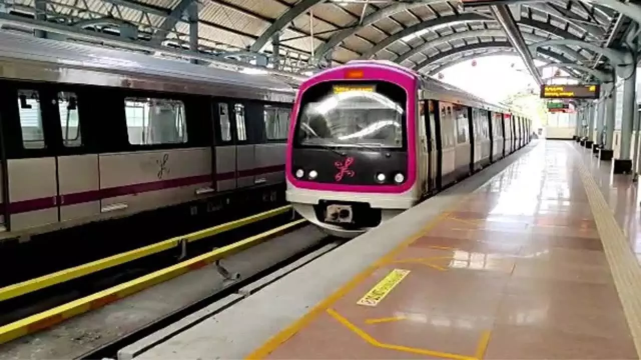 Namma Metro Pink Line Delayed Again, Now Set for 2026 Phased Launch Namma Metro Pink Line Delayed Again, Now Set for 2026 Phased Launch