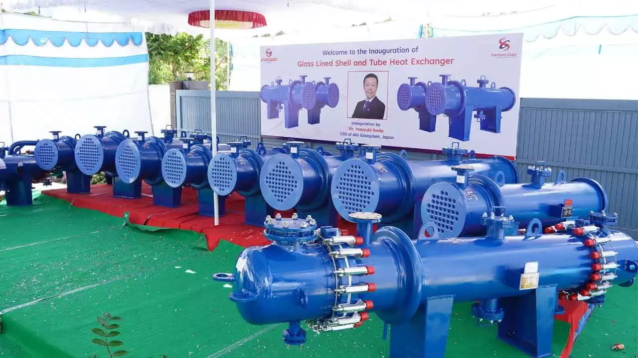 Standard Glass unveils world’s First Glass-Lined Heat Exchangers In India Standard Glass unveils world’s First Glass-Lined Heat Exchangers In India