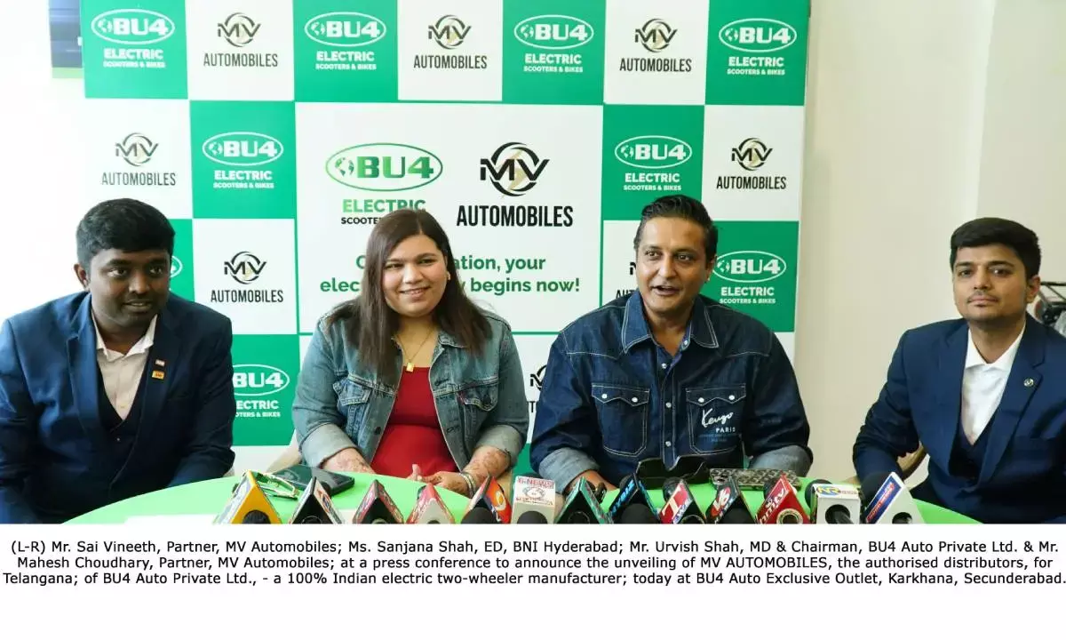 BU4 Auto launches showroom in Hyderabad