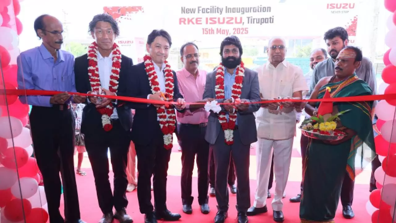 Isuzu opens new outlet in Tirupati Isuzu opens new outlet in Tirupati