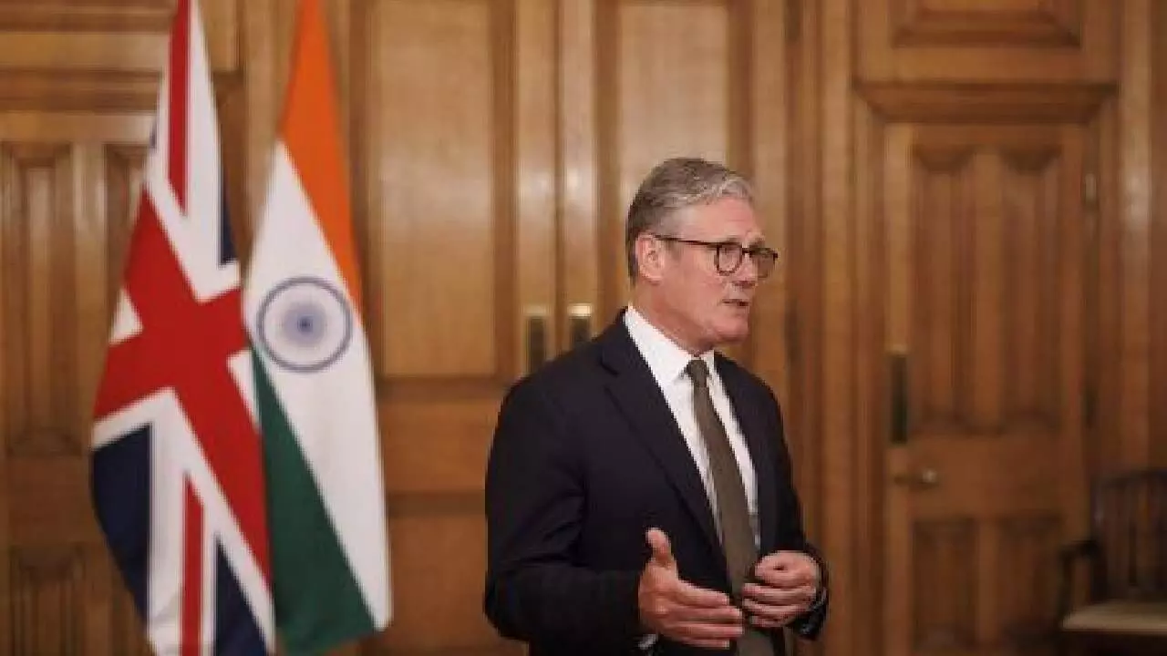 UK PM hails historic FTA with India UK PM hails historic FTA with India