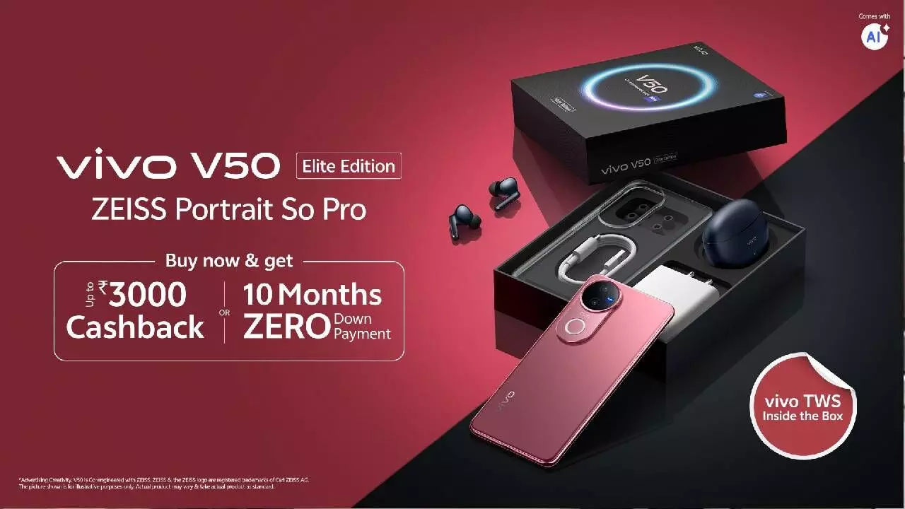 vivo unveils V50 Elite vivo unveils V50 Elite