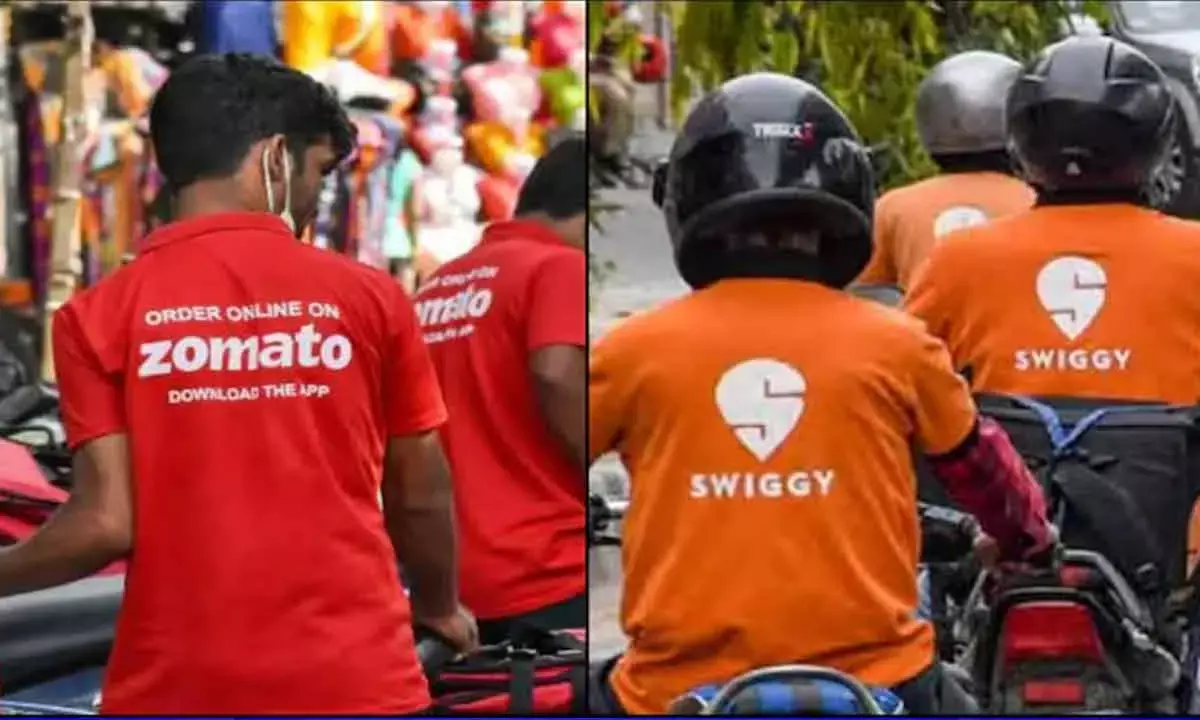 Zomato, Swiggy Slap Addl Charge In Rainy Season