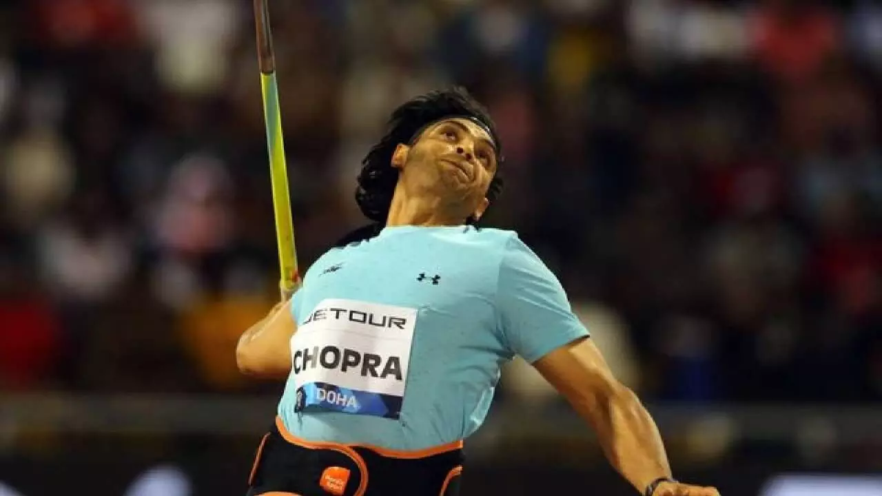 Neeraj Chopra Hits Career Milestone with 90.23m Throw – 25th Athlete Ever to Do So Neeraj Chopra Hits Career Milestone with 90.23m Throw – 25th Athlete Ever to Do So