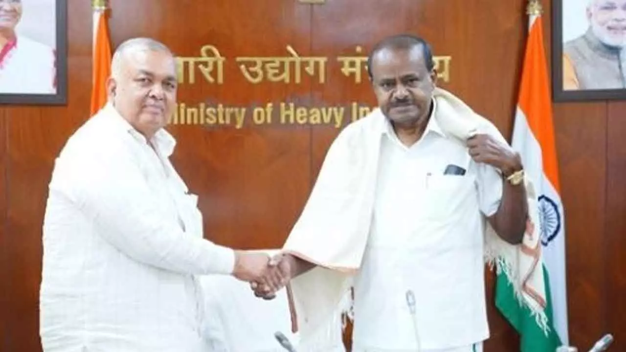 Karnataka to receive e-buses under PM E-Drive: Union Min Karnataka to receive e-buses under PM E-Drive: Union Min