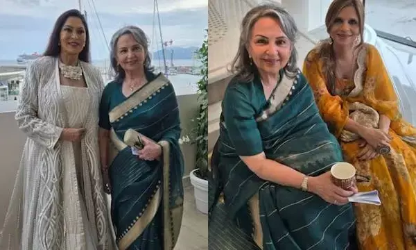 Saba Pataudi Shares Photos with Sharmila Tagore and Simi Garewal at Cannes 2025, Calls It Moments