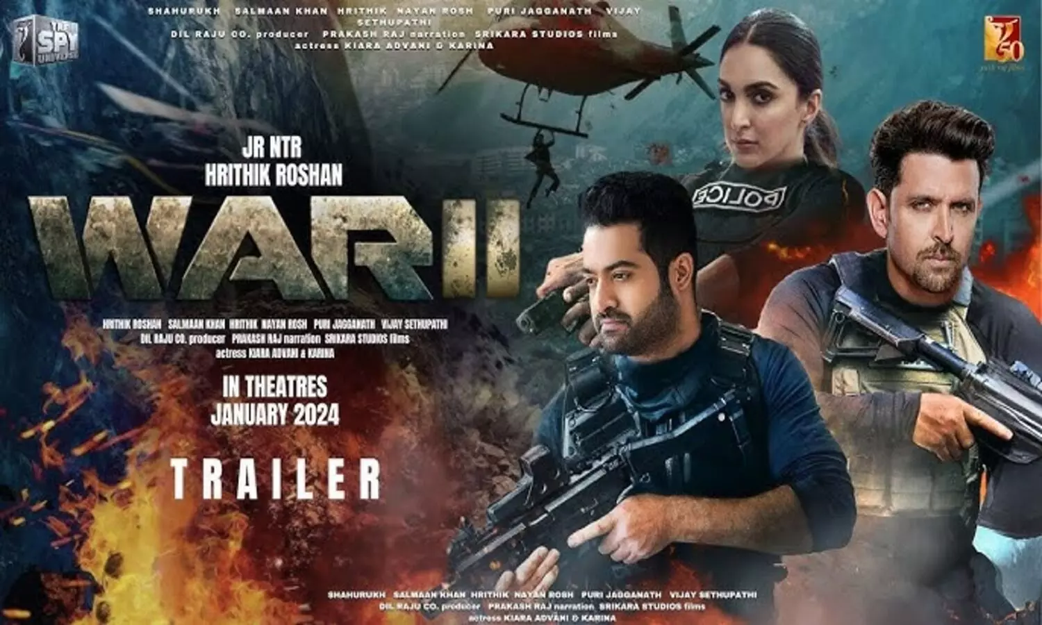 War 2 Teaser Released: Hrithik, Jr NTR Film Hits Theatres Aug 14 War 2 Teaser Released: Hrithik, Jr NTR Film Hits Theatres Aug 14