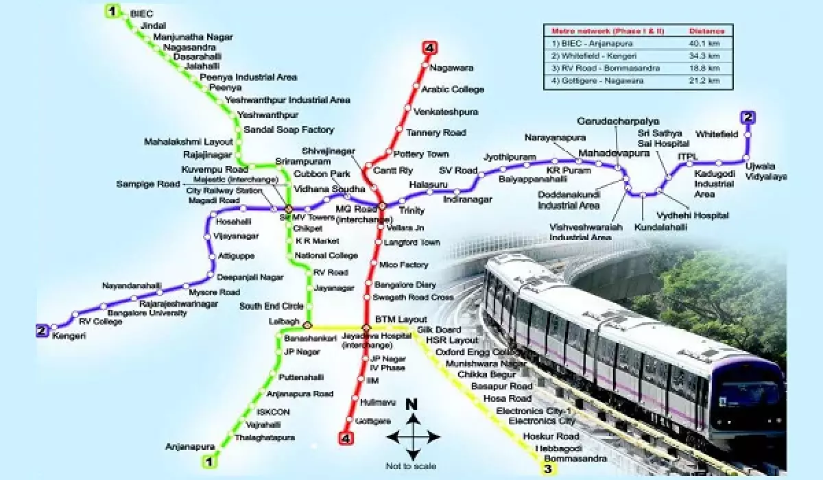 Bengaluru-Tumkur Metro Extension Set to Drive Sharp Rise in Land Prices Bengaluru-Tumkur Metro Extension Set to Drive Sharp Rise in Land Prices