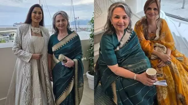 Saba Pataudi Shares Photos with Sharmila Tagore and Simi Garewal at Cannes 2025, Calls It Moments Saba Pataudi Shares Photos with Sharmila Tagore and Simi Garewal at Cannes 2025, Calls It Moments