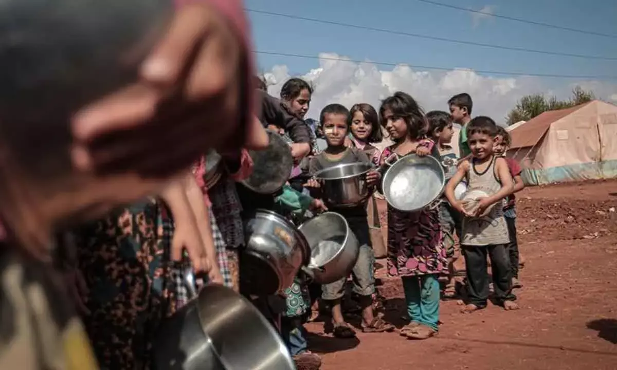 Nearly 300 Mn People Faced Acute Hunger In 24: Report