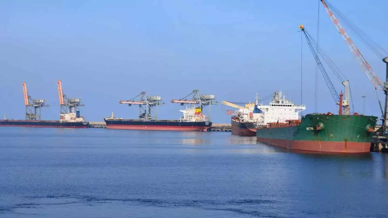 Gangavaram Port Sets New Record Gangavaram Port Sets New Record