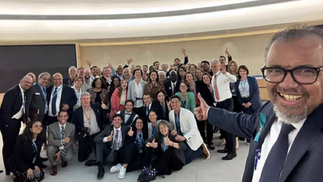 WHO Adopts Historic Pandemic Agreement To Bridge Global Healthcare Gaps, Inequities WHO Adopts Historic Pandemic Agreement To Bridge Global Healthcare Gaps, Inequities