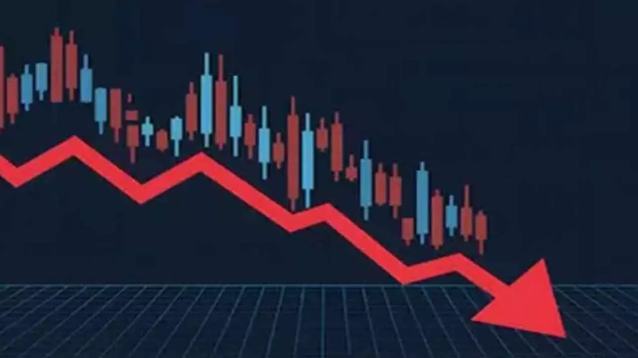 Sharp Fall Wipes Out Rs 5.64l Cr