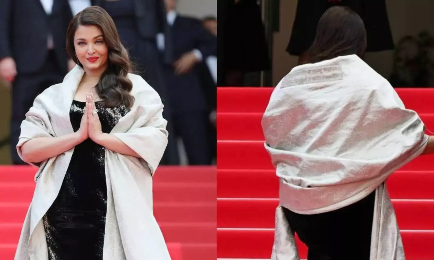 Aishwarya Rai’s Second Cannes Look Stuns in Velvet, Crystal Embellishments, and Sanskrit Flair