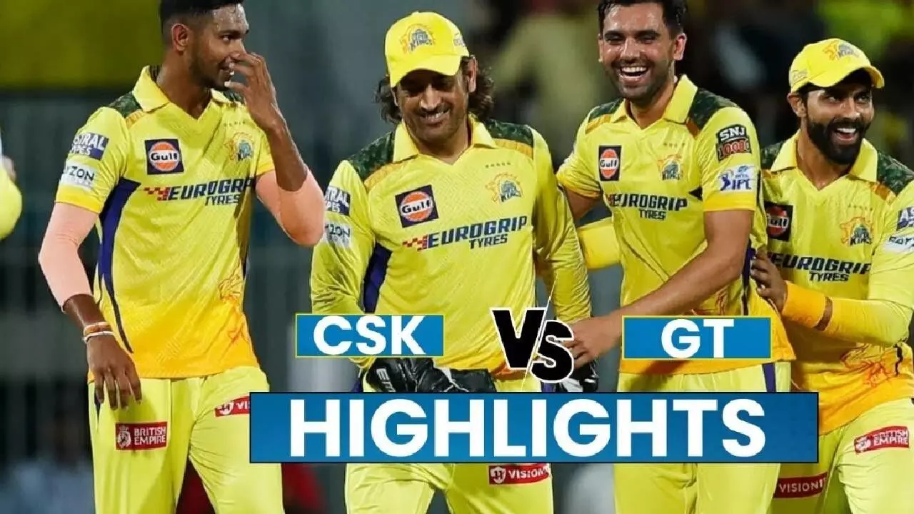 GT vs CSK Highlights, CSK Thrash GT by 83 Runs to End IPL 2025 on a High