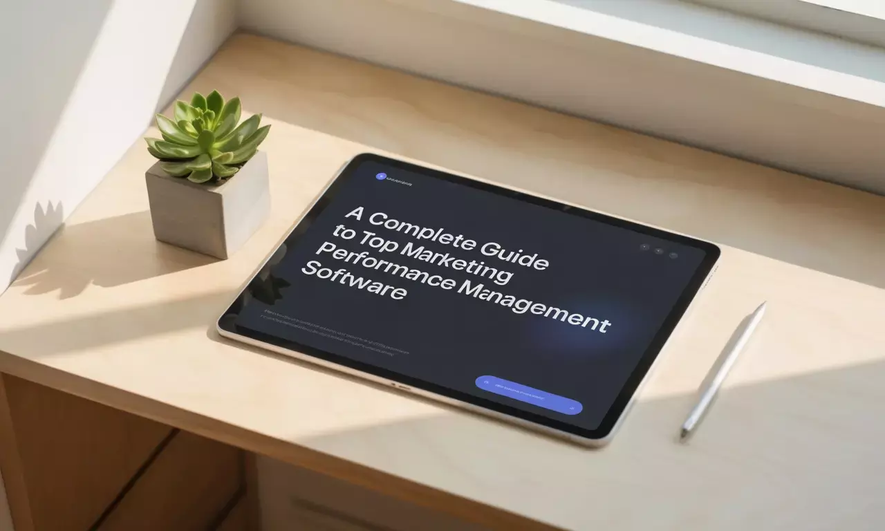 A Complete Guide to Top Marketing Performance Management Software