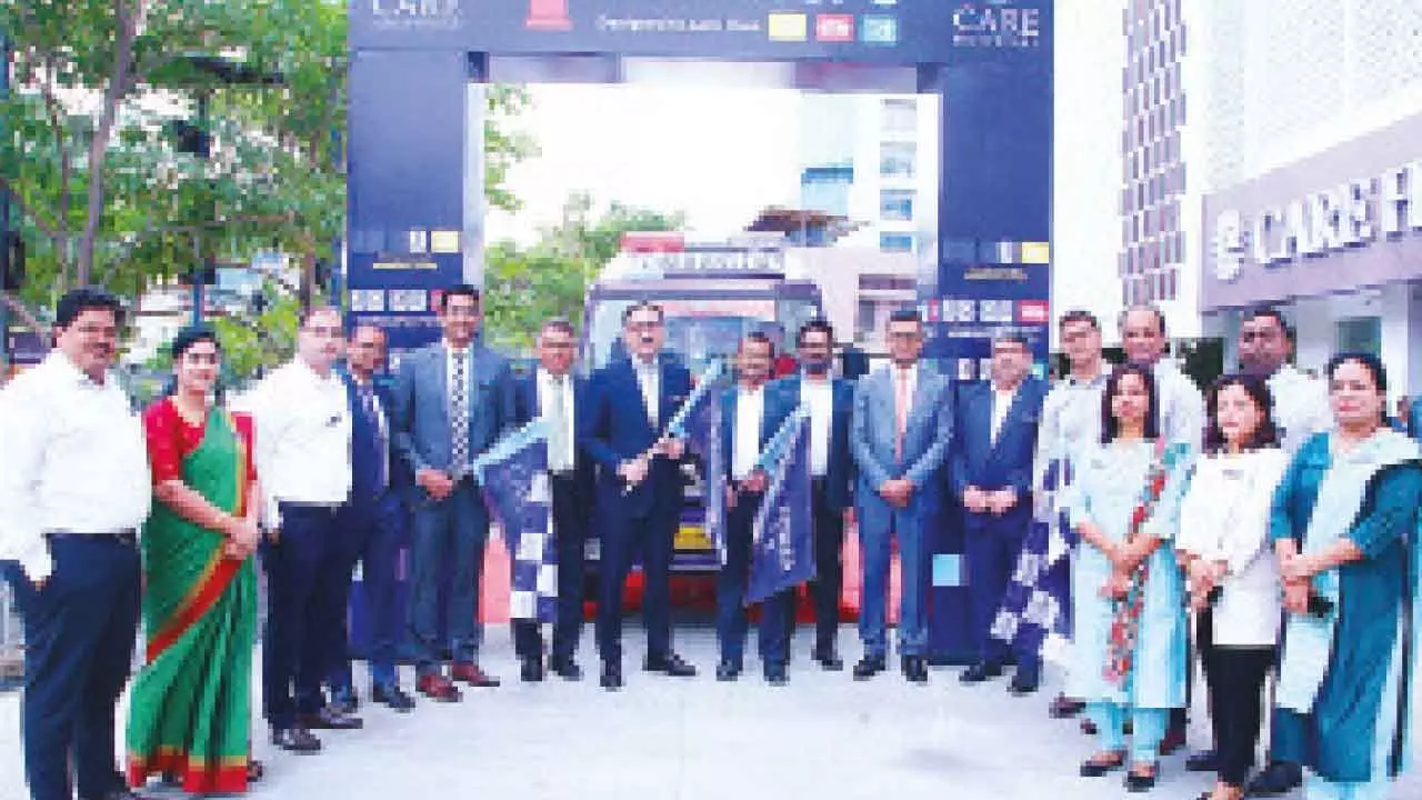 CARE Hospitals Rolls Out 5G Ambulances CARE Hospitals Rolls Out 5G Ambulances