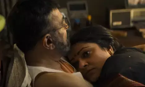 It’s a Three-Second Kiss: Abhirami Addresses Viral Scene With Kamal Haasan in Thug Life It’s a Three-Second Kiss: Abhirami Addresses Viral Scene With Kamal Haasan in Thug Life