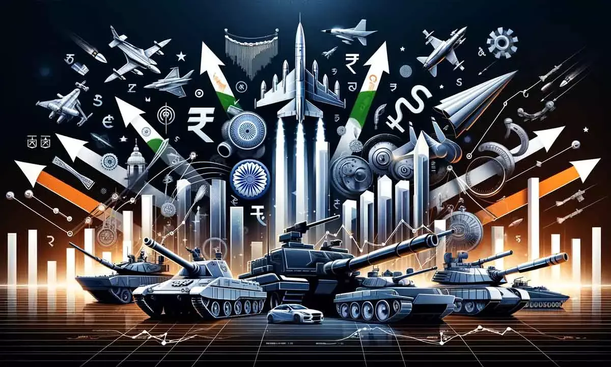Defence Stocks Surge Up To 10% As Index Rises For 6th Session