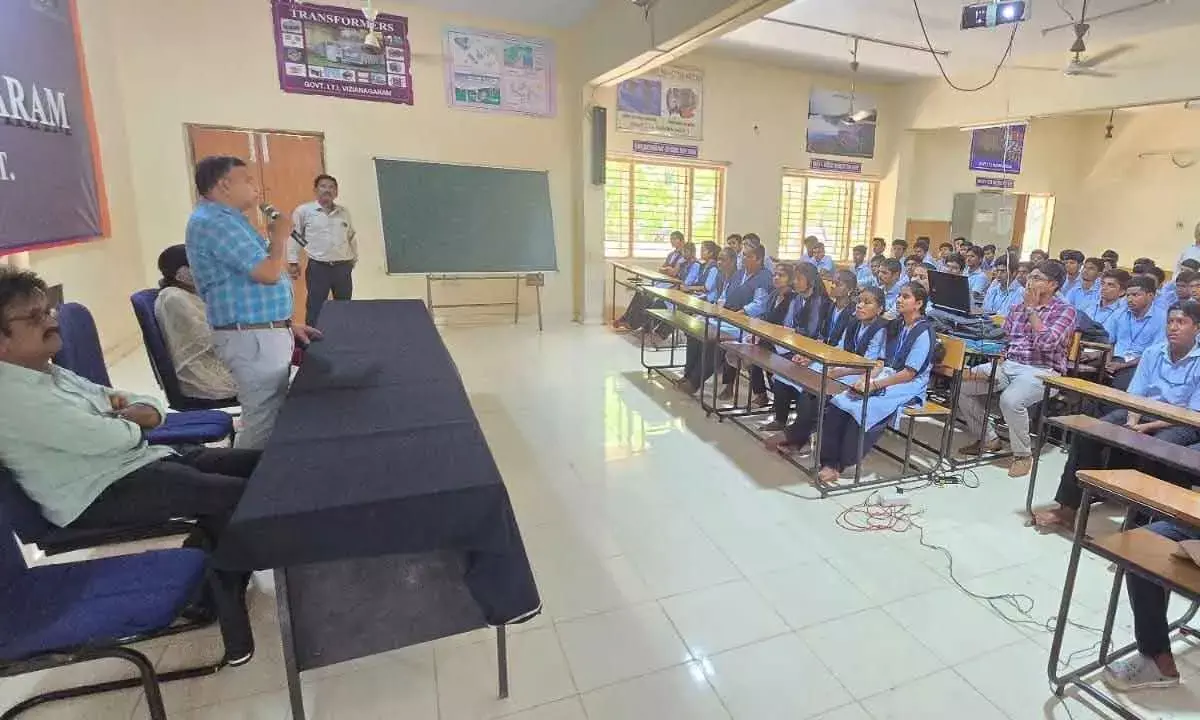 Vzm govt ITI Shows Way In Placements