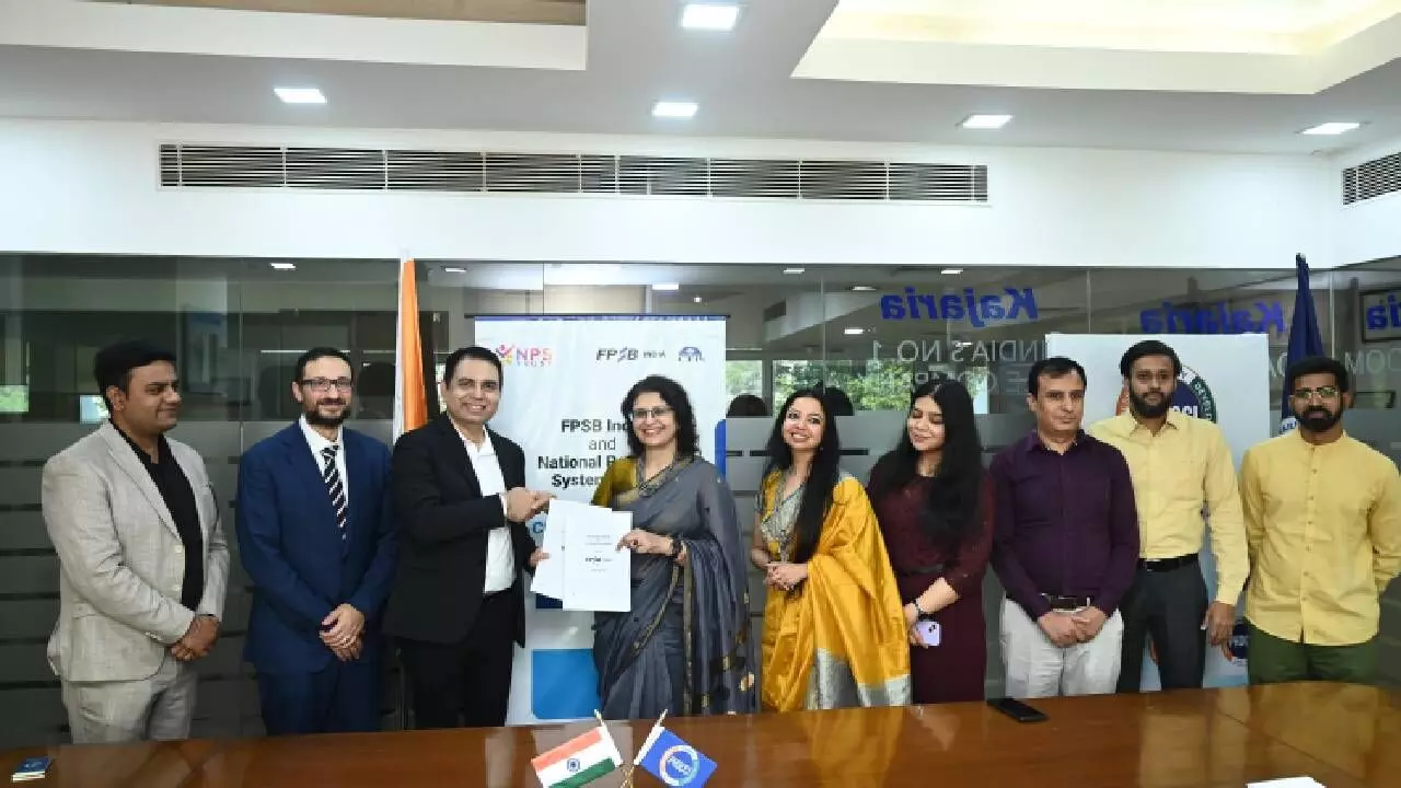 FPSB India and NPS Trust sign MoU FPSB India and NPS Trust sign MoU