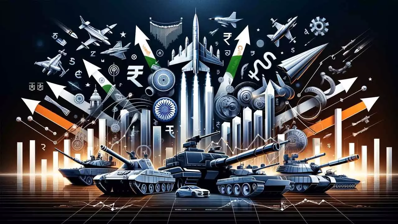 Defence Stocks Surge Up To 10% As Index Rises For 6th Session Defence Stocks Surge Up To 10% As Index Rises For 6th Session