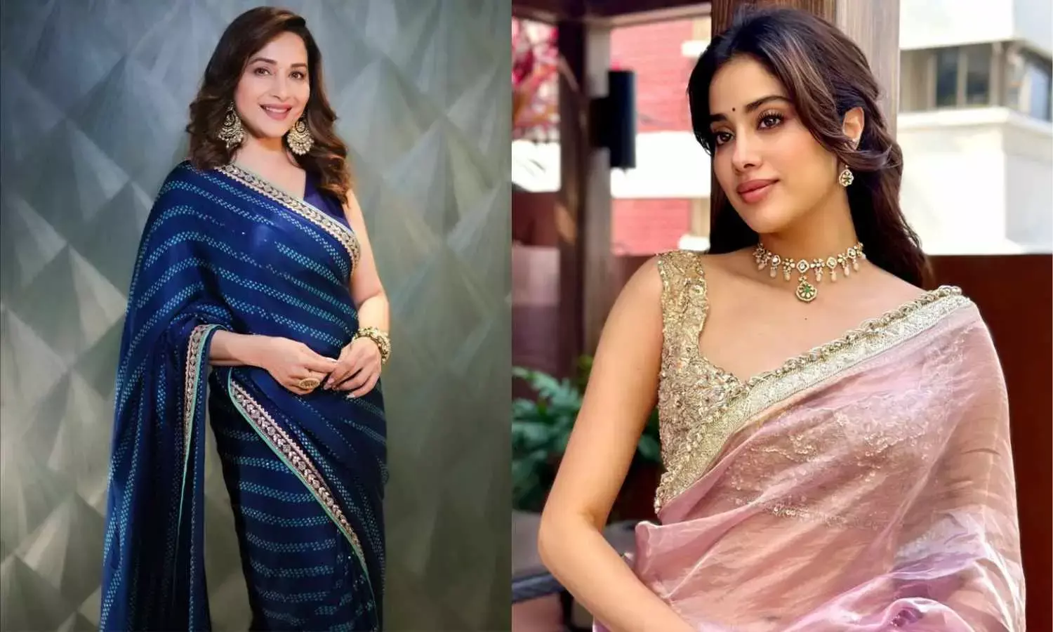 Fans wonder if Janhvi Kapoor shaded Madhuri Dixit after she liked a post slamming vulgar dance in Bollywood