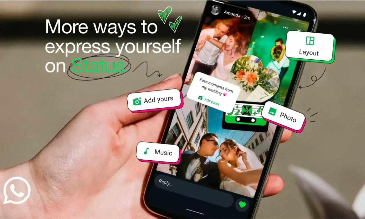 WhatsApp Adds Creative New Features to Make Status More Personal
