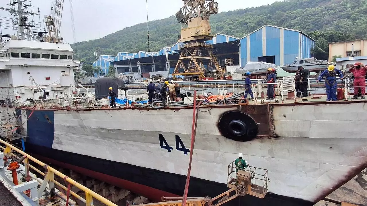 HSL Ship Repair Complex: A Hub Reborn with Surge in Dockings and National Trust HSL Ship Repair Complex: A Hub Reborn with Surge in Dockings and National Trust