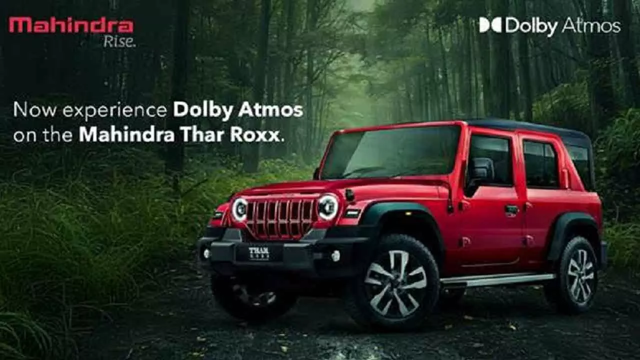 Now Dolby Atmos in Thar Roxx cars Now Dolby Atmos in Thar Roxx cars