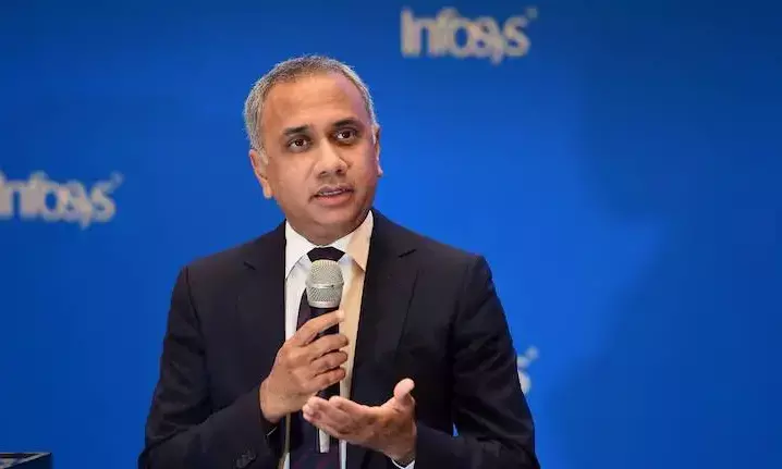 Infosys CEO Salil Parekh’s annual salary rises 22% to Rs 80.6 cr in FY25