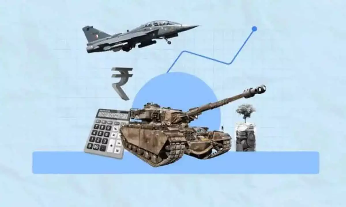 Indias Defence Budget Set To Soar 5x By 2047, Eyes Global Export Leadership Indias Defence Budget Set To Soar 5x By 2047, Eyes Global Export Leadership