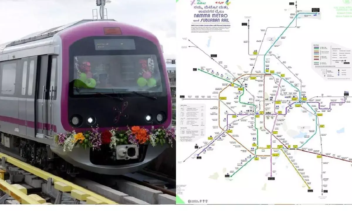 Bengaluru Metro Phase-3 Expansion: 777 Private Properties Affected Along 32.15 km Stretch from JP Nagar to Hebbal