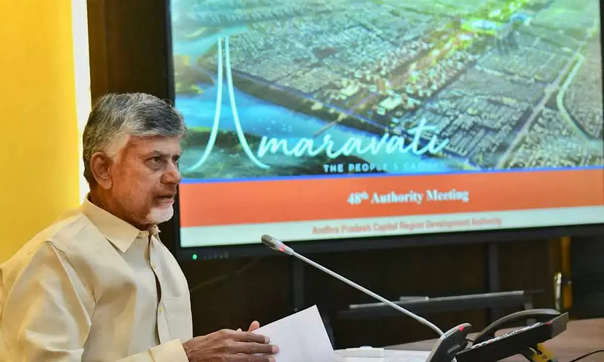 Clear Kolleru Encroachments, Naidu Directs Officials