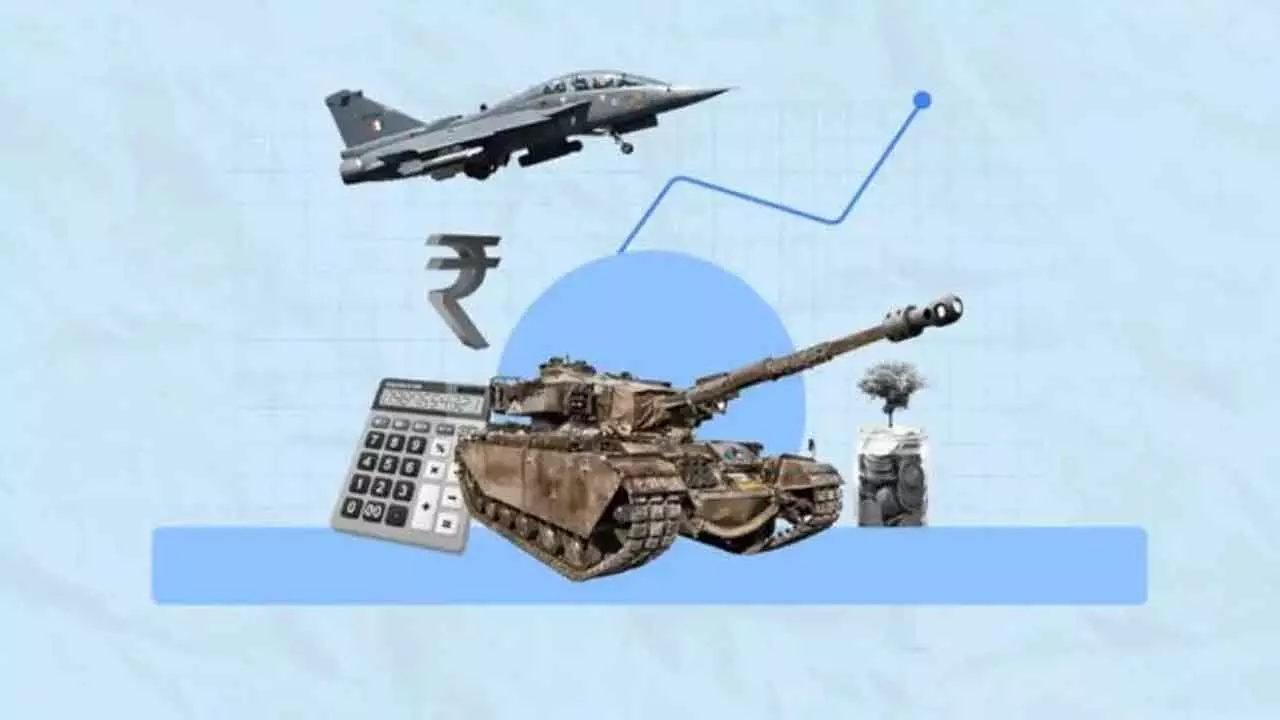Indias Defence Budget Set To Soar 5x By 2047, Eyes Global Export Leadership Indias Defence Budget Set To Soar 5x By 2047, Eyes Global Export Leadership