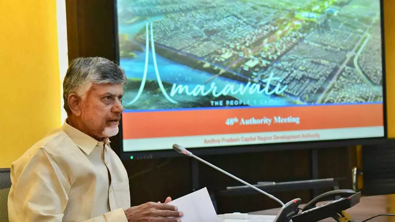 Clear Kolleru Encroachments, Naidu Directs Officials Clear Kolleru Encroachments, Naidu Directs Officials