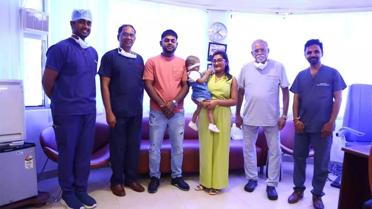 Guyana Baby Receives Life-Changing Cochlear Implant At Apollo Hyd Guyana Baby Receives Life-Changing Cochlear Implant At Apollo Hyd
