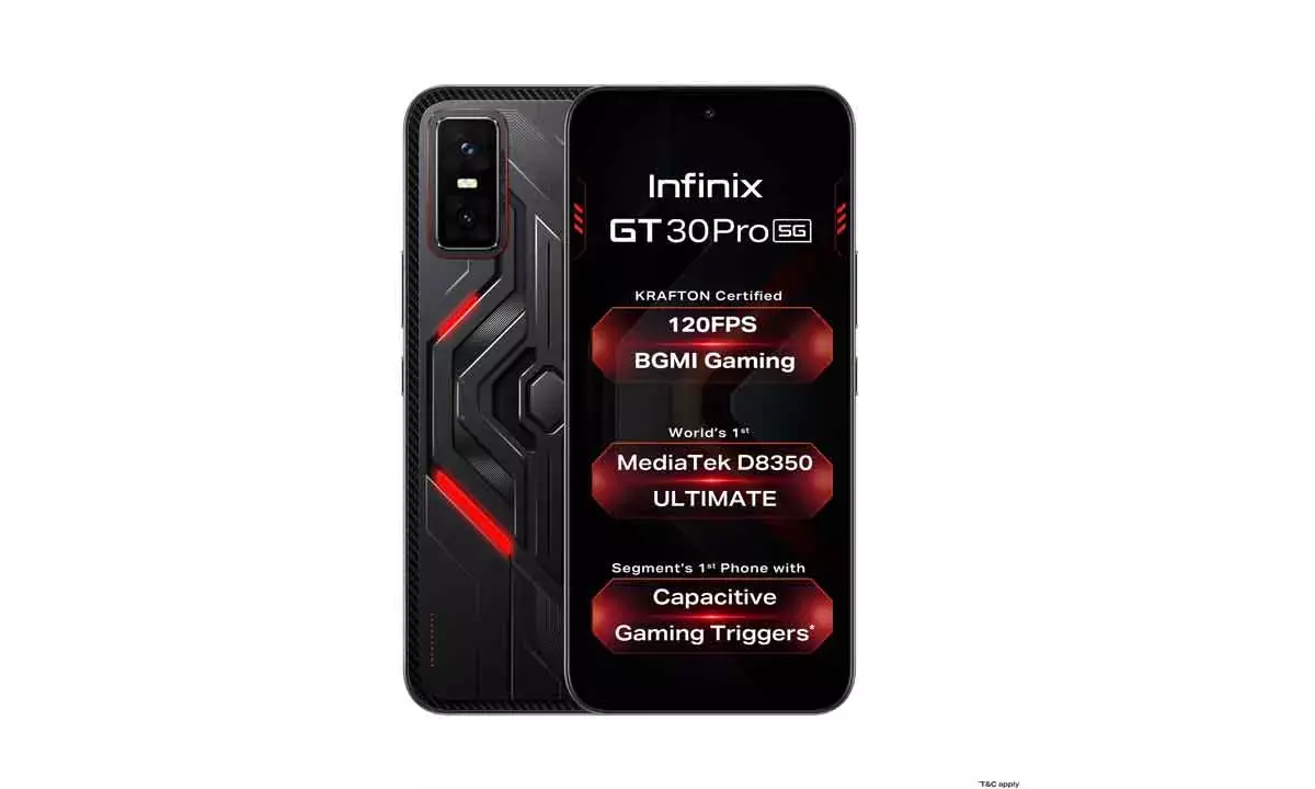 Infinix launches GT 30 Pro Gaming Phone