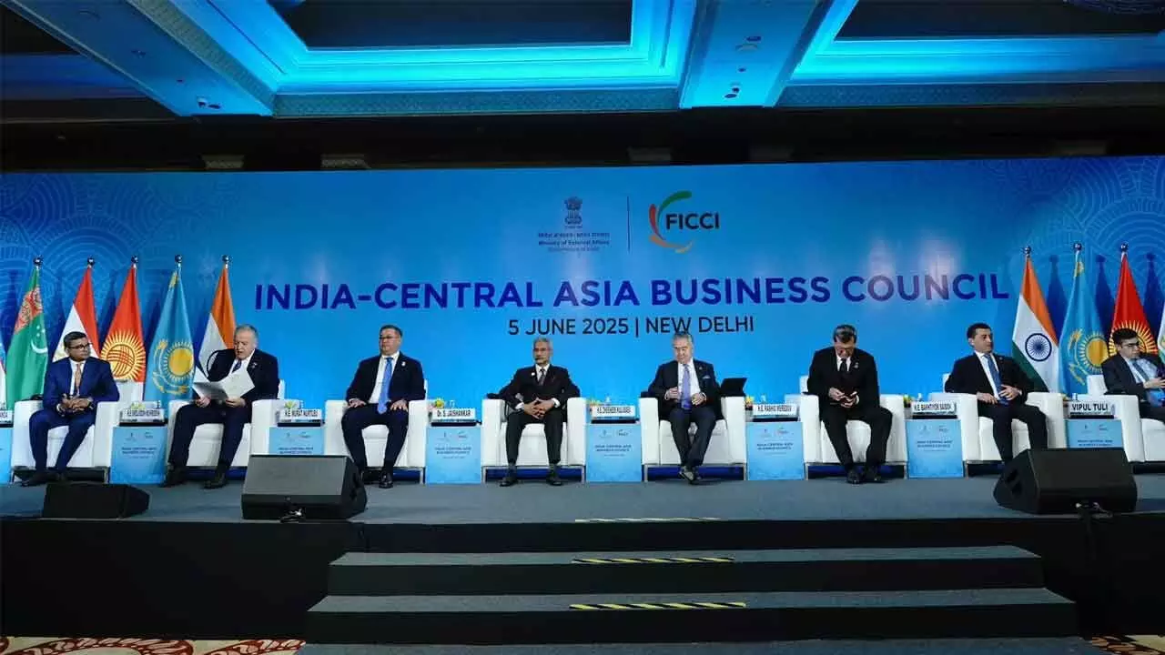 India Seeks To Bolster Trade Ties With Central Asia India Seeks To Bolster Trade Ties With Central Asia