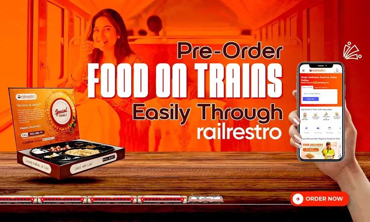 How to Pre-Order Food on Trains Easily Through the Railrestro App and Website