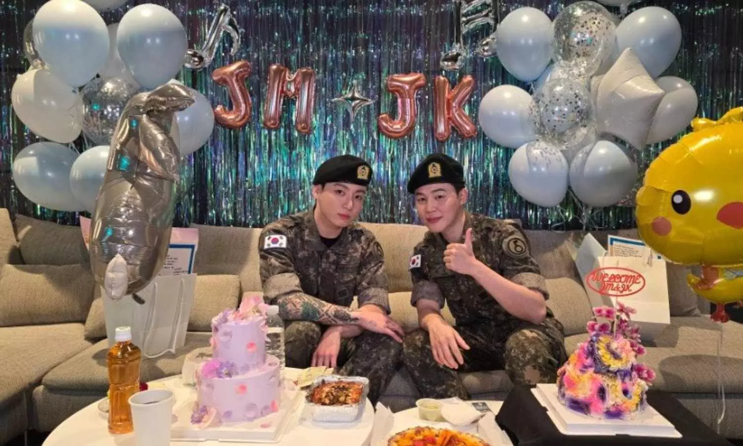 BTS’ J-Hope Welcomes Jimin & Jungkook From Military With Warm Surprise – Watch Video BTS’ J-Hope Welcomes Jimin & Jungkook From Military With Warm Surprise – Watch Video