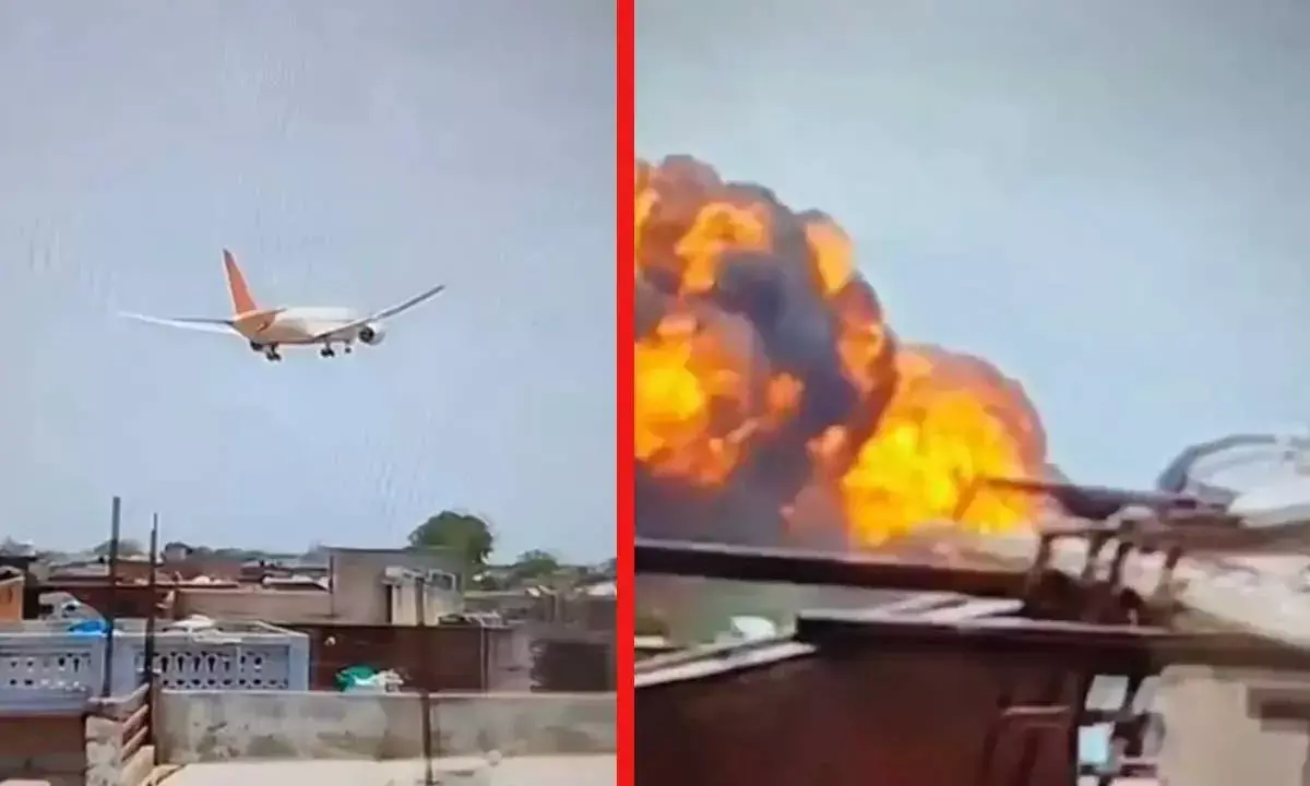 Ahmedabad Plane Crash LIVE Updates: Air India Flight to London Crashes After Takeoff, Rescue Ops Underway