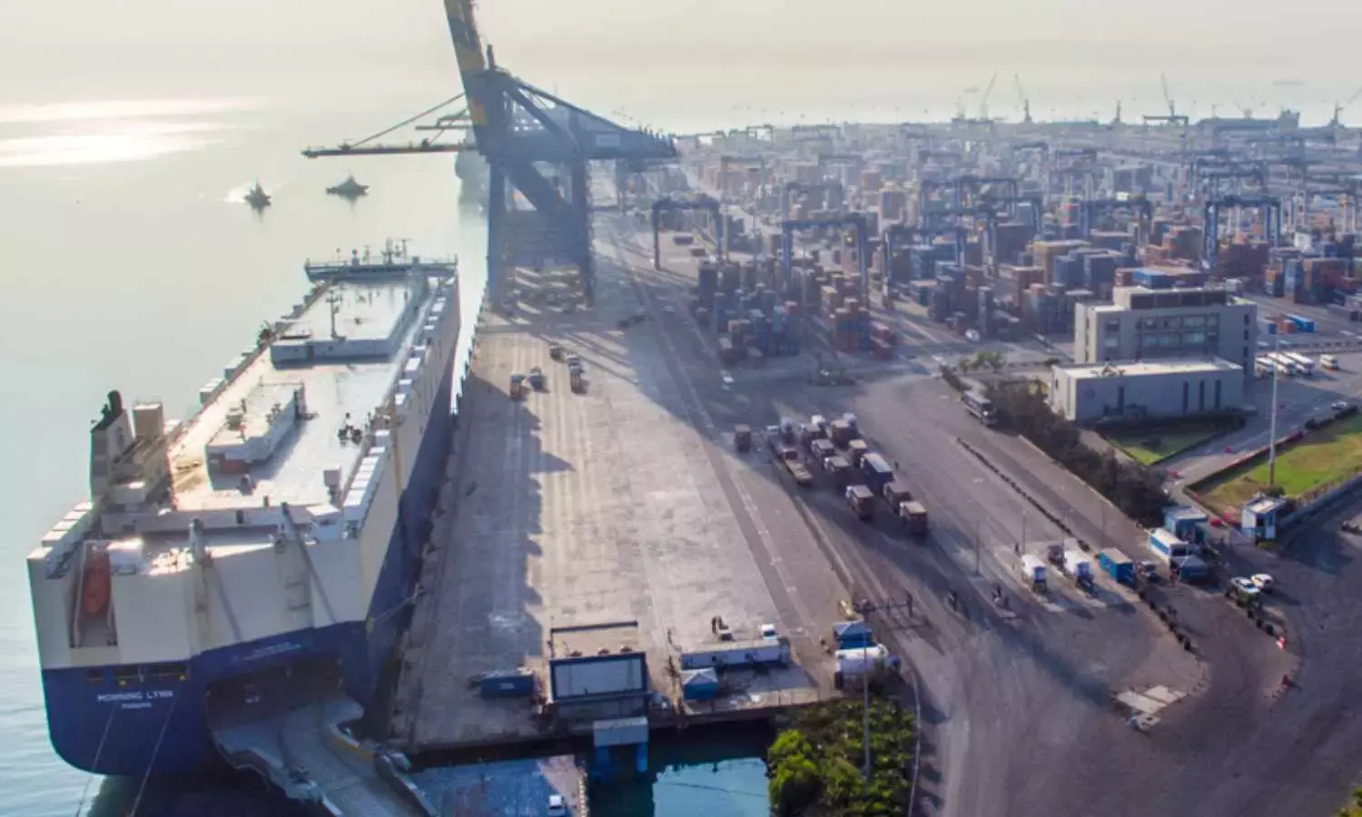 Adani Krishnapatnam Port Limited  Sets New Record in Handling Dry Cargo