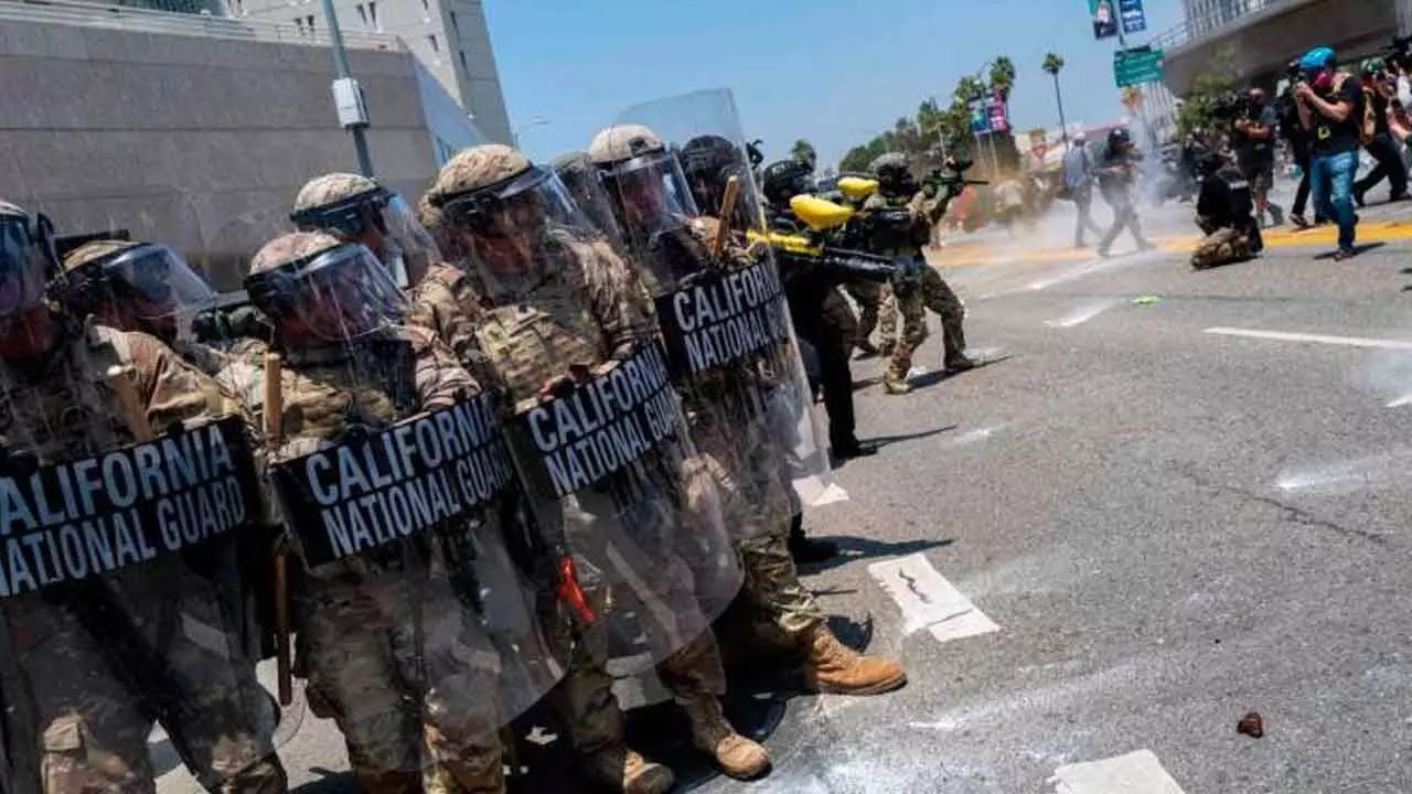 Americas Streets Erupt: Federal Raids Spark Nationwide Protests, Troops Deployed, and a Legal Showdown Brews Americas Streets Erupt: Federal Raids Spark Nationwide Protests, Troops Deployed, and a Legal Showdown Brews