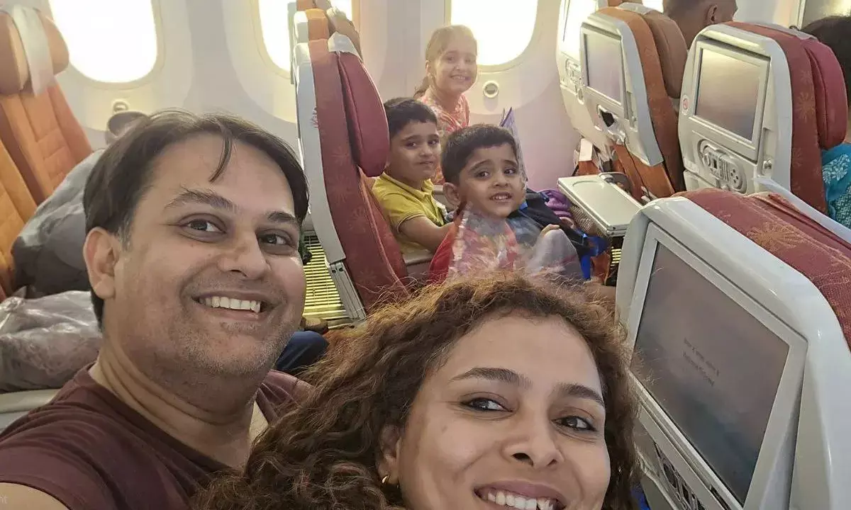 Smiling Moments Before Tragedy: Doctor Couple and Their Three Children Die in Air India Crash While Relocating to London