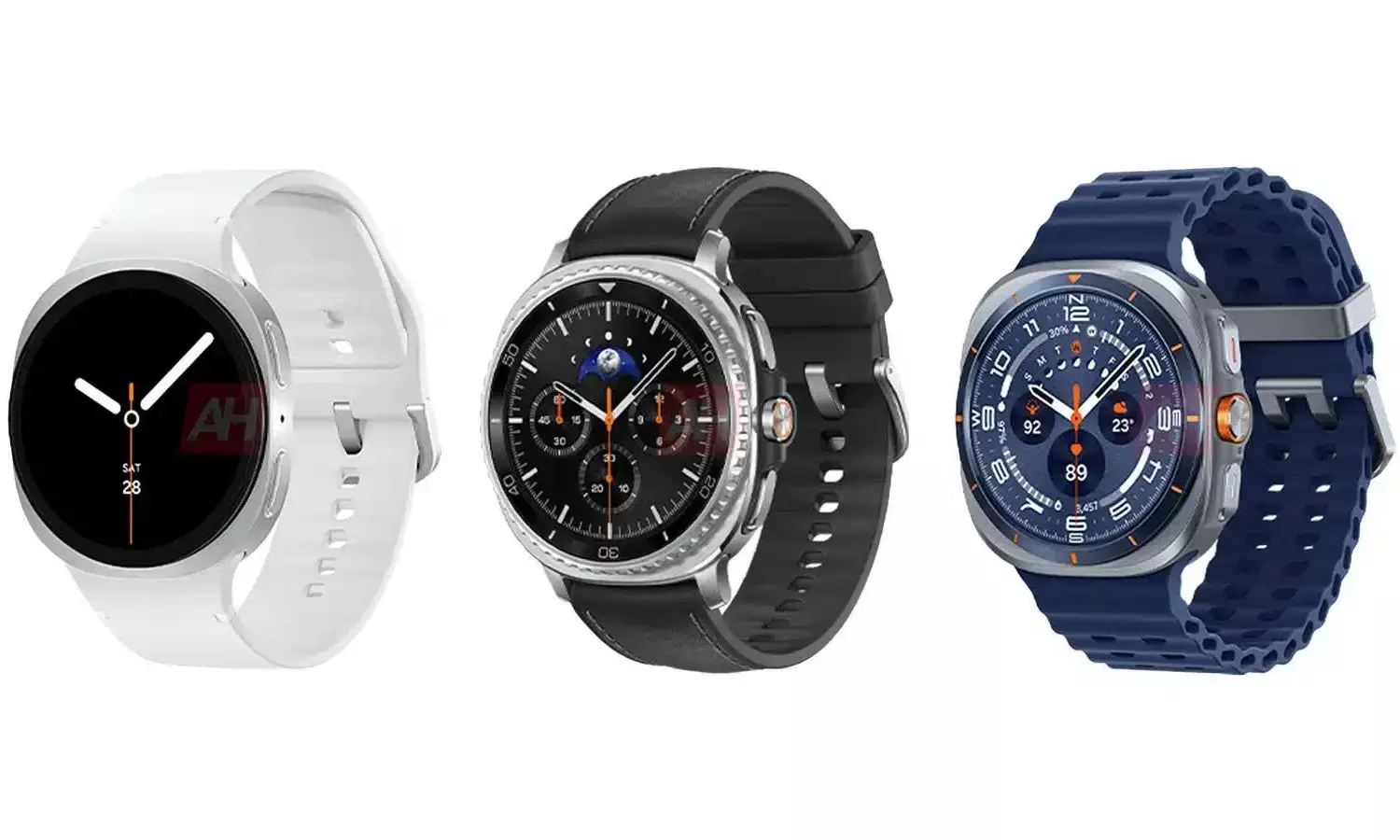 Samsung Galaxy Watch 8, Watch 8 Classic, and Ultra Renders Leaked – New ‘Squircle’ Design Revealed