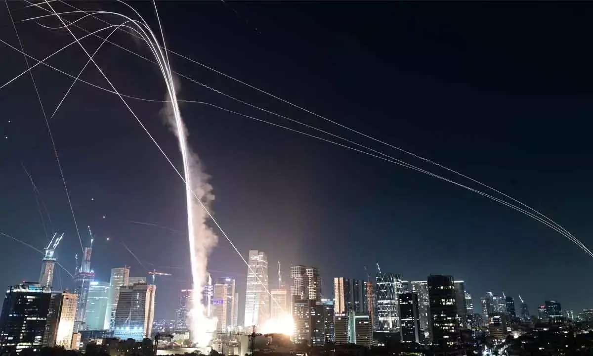 Escalation in Middle East: Iran Unleashes Missile Barrage on Israel After Deadly Strikes