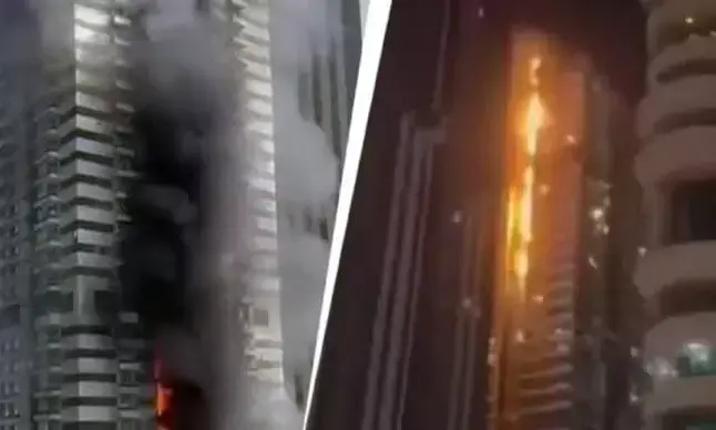 Massive Fire at 67-Storey Dubai Skyscraper; Over 3,800 Residents Evacuated Safely